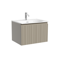 Тумба подвесная SANCOS Code 990х453х400, c одним ящиком оснащенным доводчиками, цвет белый , арт. CD100W