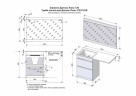 Тумба напольная STYLELINE "Даллас 120", Люкс белая, PLUS, ЭМАЛЬ с раковиной ESTETUS Даллас 1200*480 левый