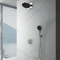 Душевой комплект Inspire VSFW-3I22MT5CH встраиваемый, термостат, двухрежимный, хром