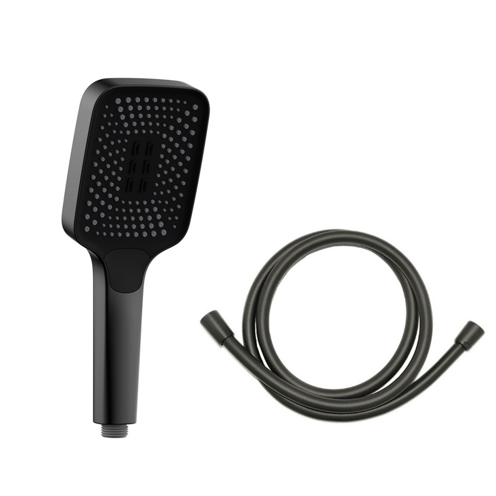 Душевой комплект VSFW-4211MB встраиваемый, 2 режима, черный