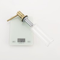 Кухонный диспенсер для моющего средства Raglo сатин золото