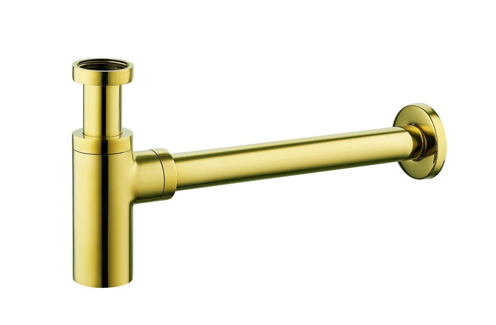 Сифон для раковины Raglo золото
