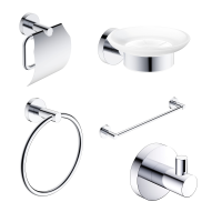 AQM7221CR Trento Набор аксессуаров 5 в 1, хром