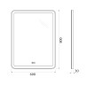 Зеркало BelBagno SPC-MAR-600-800-LED-TCH-PHONE