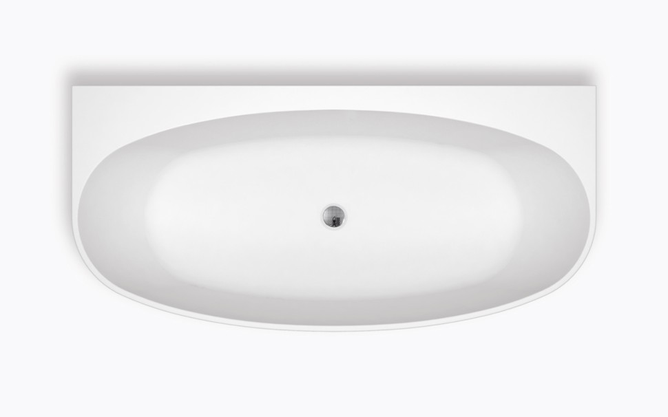 Акриловая ванна без перелива BELBAGNO BB83-1700-W0