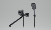 Смеситель для ванны с длинным изливом OSGARD MANEN BLACK 65223