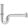 Сифон трубчатый для раковины Hansgrohe хром 53010000