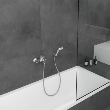 Смеситель для ванн, для душа Hansgrohe Vernis Shape хром (71450000)