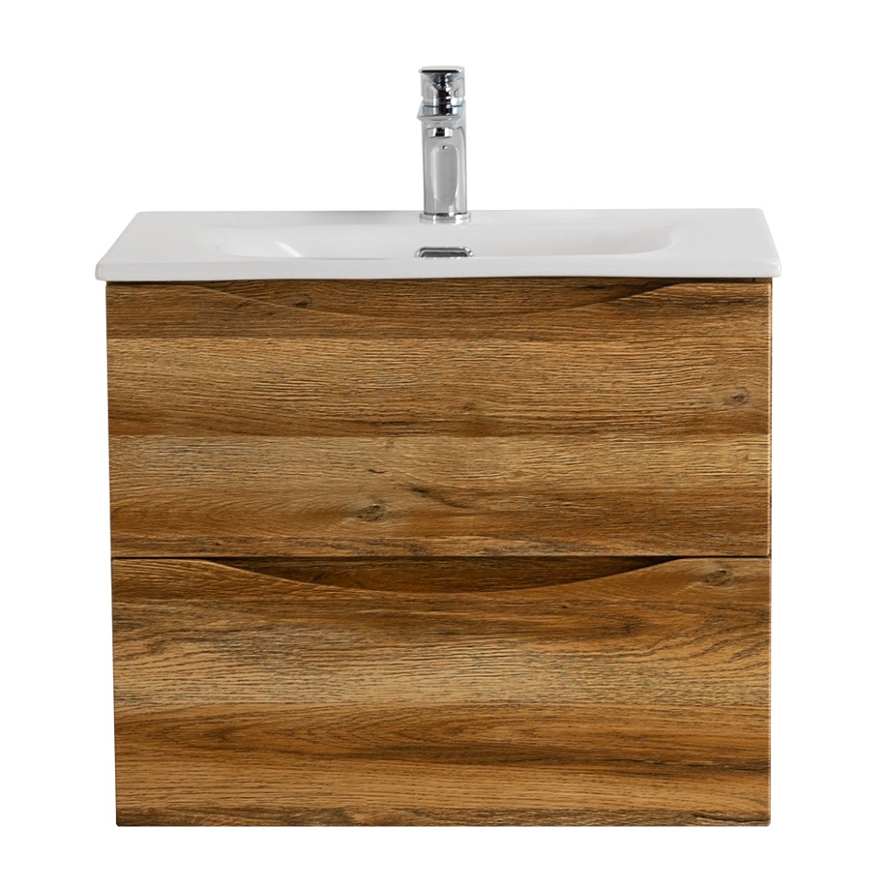 База под раковину подвесная BelBagno MARINO-CER-N-700-2C-SO-RR-P