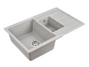Мойка FLUGEN 60/1,5, IT-GRANIT, PM237850-GR, серый, 775х495 мм, Paulmark