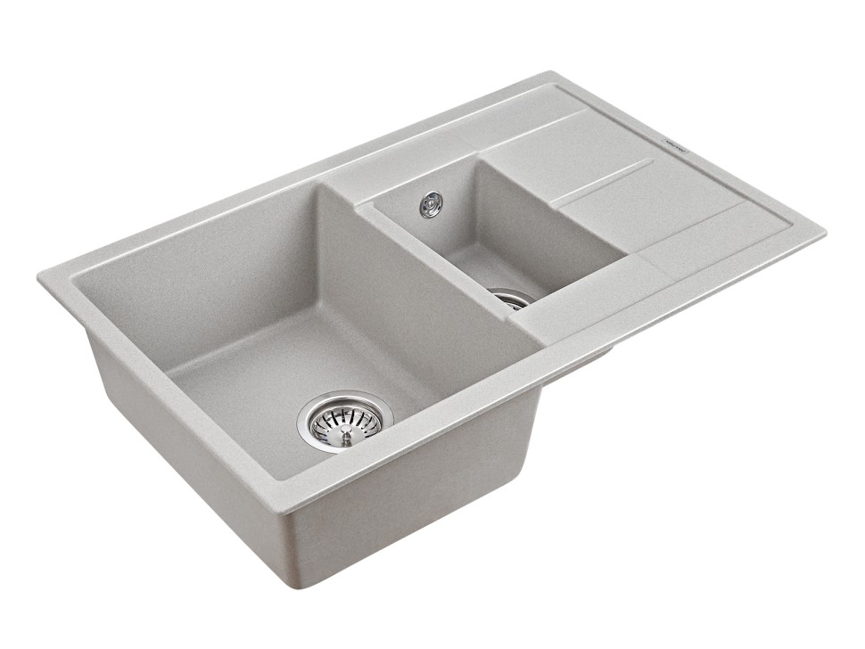 Мойка FLUGEN 60/1,5, IT-GRANIT, PM237850-GR, серый, 775х495 мм, Paulmark