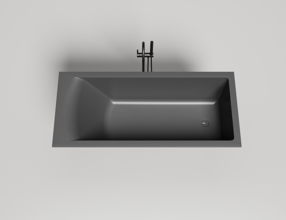 Ванна встраиваемая CASCATA KIT 170x75 S-Stone Матовое