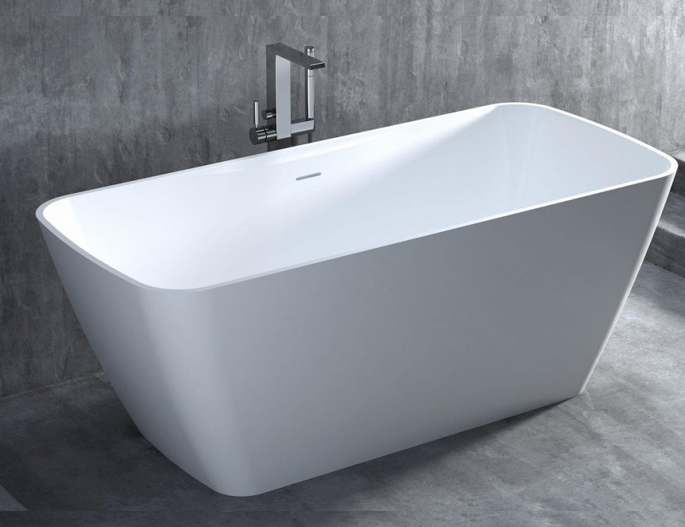 Ванна отдельностоящая AGATHA 180x80 S-Stone Матовое