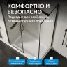 Душевой поддон ABBER AD3C097 90х70 прямоугольный, акриловый, белый