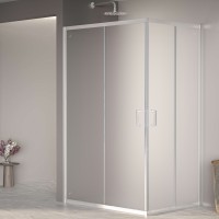 Душевой уголок RGW PA-040 (Матовое-Сатинат, 900x1000)