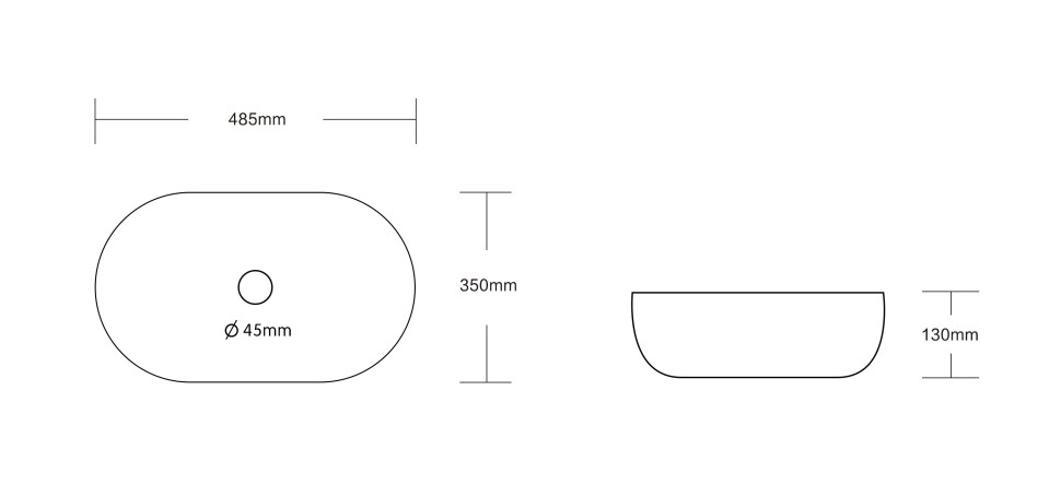 Раковина накладная MILLEAU Nuage MU7100K-MDBI (матовый индиго / тёмно-синий)