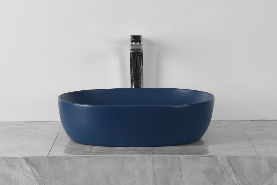 Раковина накладная MILLEAU Nuage MU7100K-MDBI (матовый индиго / тёмно-синий)