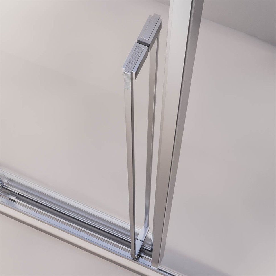 Душевой угол раздвижной Veconi Premium Prato 300 SP CH-R, 1400х900x2000, хром, стекло прозрачное