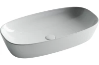 Умывальник чаша накладная овальная Element 700x375x140мм