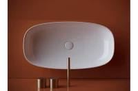 Умывальник чаша накладная овальная Element 700x375x140мм