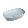 Умывальник чаша накладная овальная (цвет Серо-x CN6049MHL