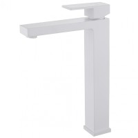 Смеситель ABBER Daheim AF8211W для раковины, белый матовый