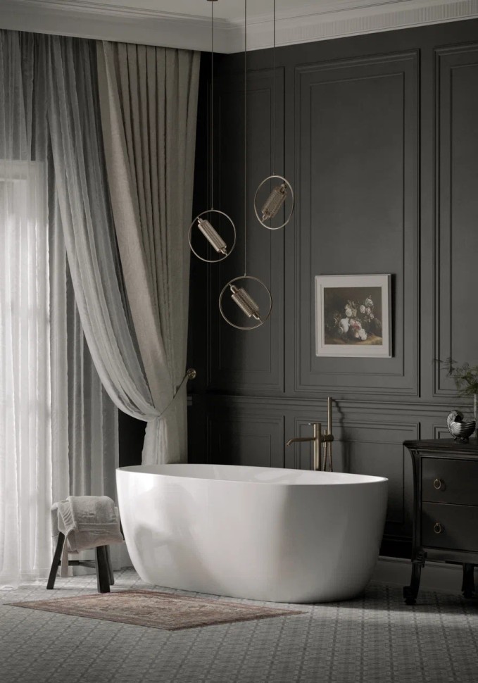 Ванна SANCOS Space акриловая отдельностоящая