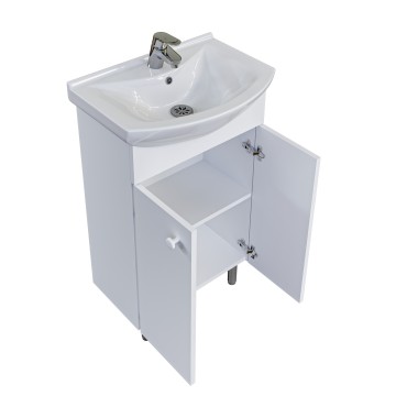 Комплект Grossman "ЭКО-60" 3 в 1 2-х дверн. белый, 2 места