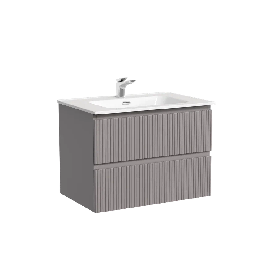 Тумба подвесная SANCOS Snob T 690х445х500, c двумя ящиками оснащенными доводчиками, Doha Soft, арт.SNT70SM