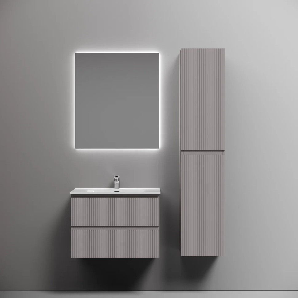 Тумба подвесная SANCOS Snob T 690х445х500, c двумя ящиками оснащенными доводчиками, Doha Soft, арт.SNT70SM