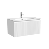 Шкаф-пенал подвесной SANCOS Code, 350х350х1650 мм, цвет белый, арт. PCD35W