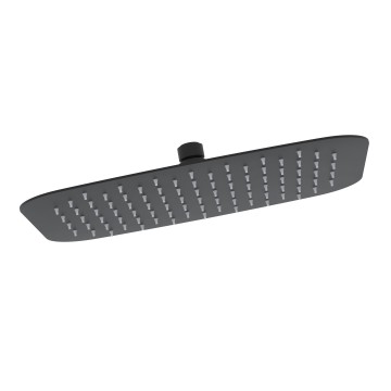 Верхний душ BERGES VENTAS O BLACK 30x20 см, черный матовый