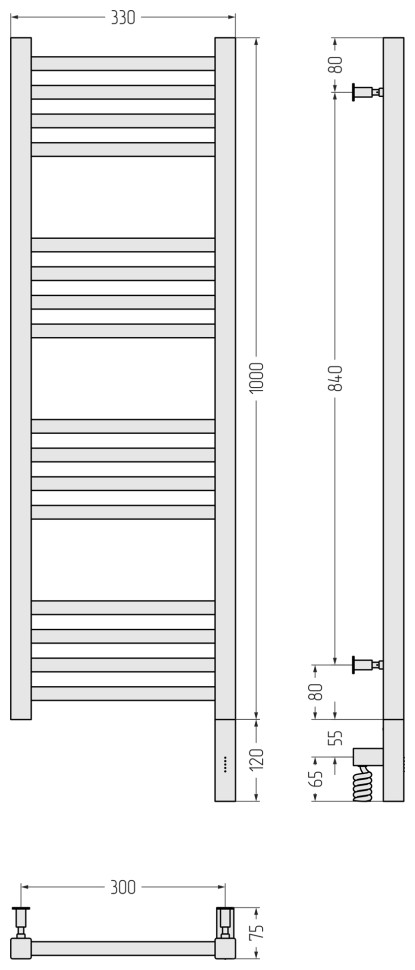 Модус 3.0 1000x300 МЭМ правый