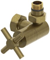 Вентиль 3D правый крест (G 1/2" НР х G 3/4" НГ)