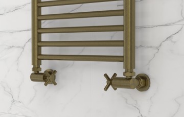 Вентиль 3D правый крест (G 1/2" НР х G 3/4" НГ)
