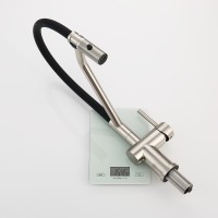 Смеситель Raglo для кухни со съемным гибким изливом, с магнитным фиксатором излива R86.41.05 Сатин