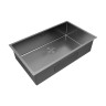 Мойка нерж. сталь NEXT 74 UNI, PM217444-GM, воронёная сталь, 740х440мм, Paulmark 1,2мм