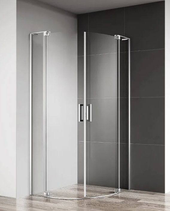 Пристенные профили для распашных дверных полотен CEZARES SLIDER-R2-WL/SSN-Cr