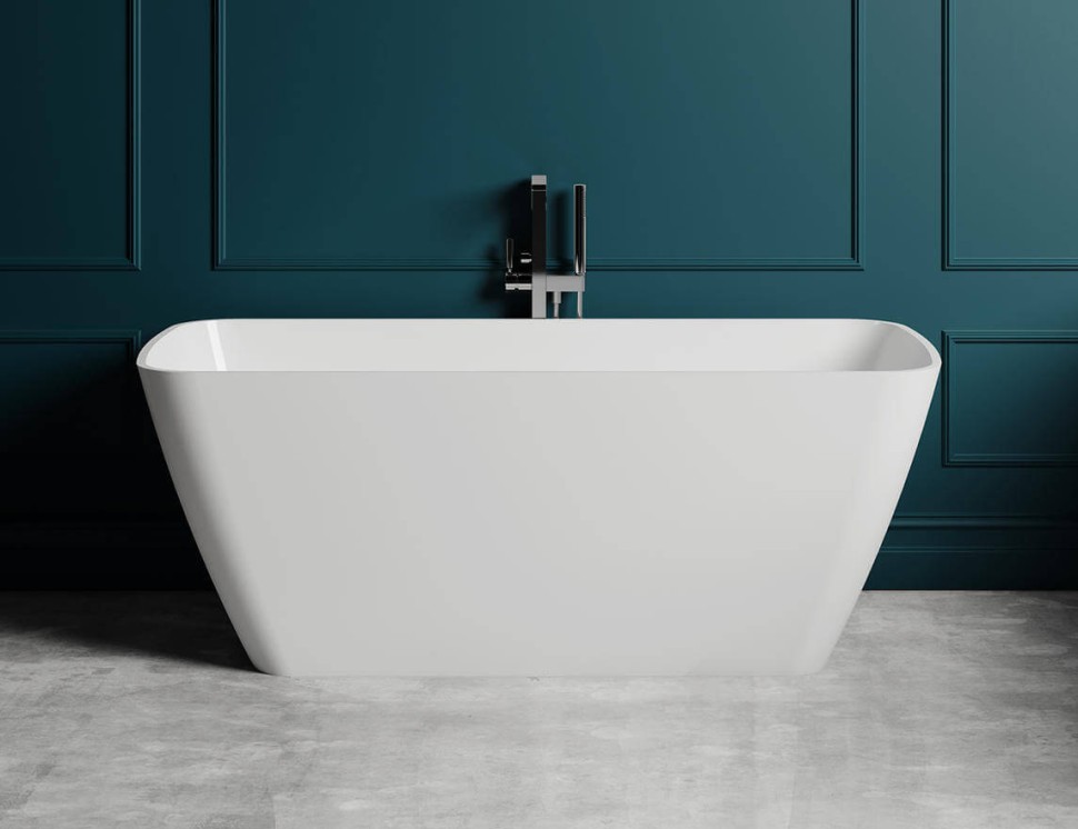 Ванна отдельностоящая AGATHA 180x80 покраска по RAL полностью S-Stone Матовое