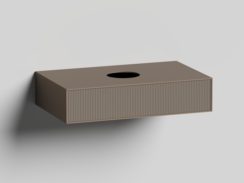 Подвесной модуль Armonia 900x200 с вырезом под сифон Salini 27A.1.900.200.14.1