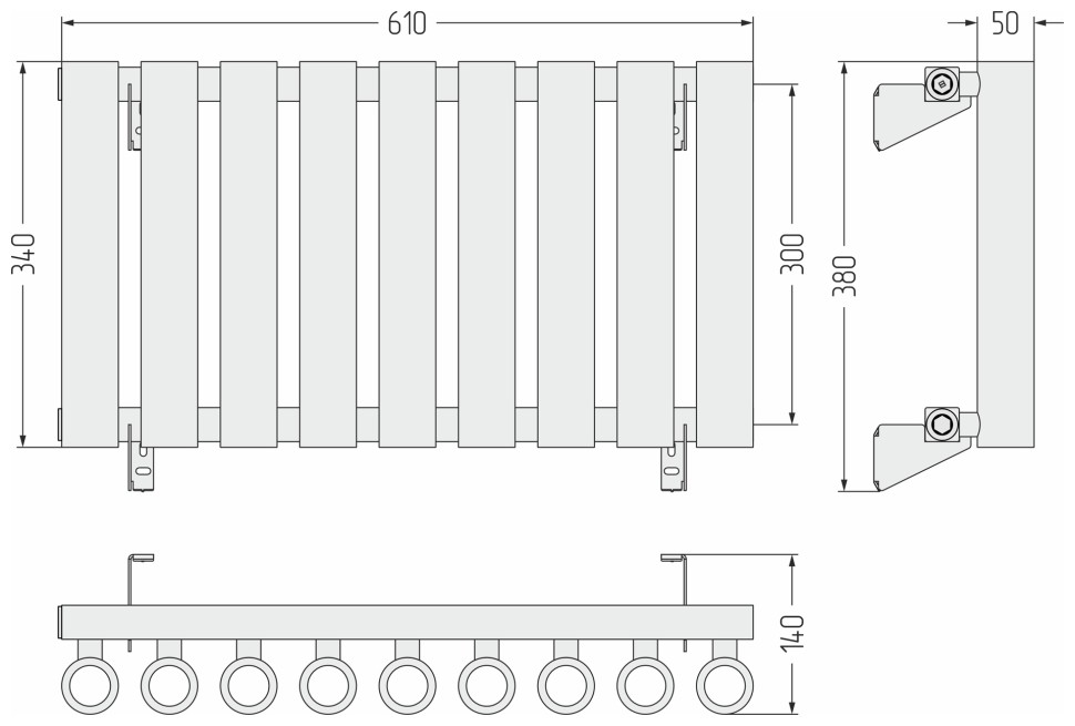 Кумир-0 300х610 9 секций