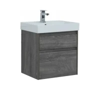 Тумба с раковиной Nova Lite 60 2 ящ. цв. дуб рошелье