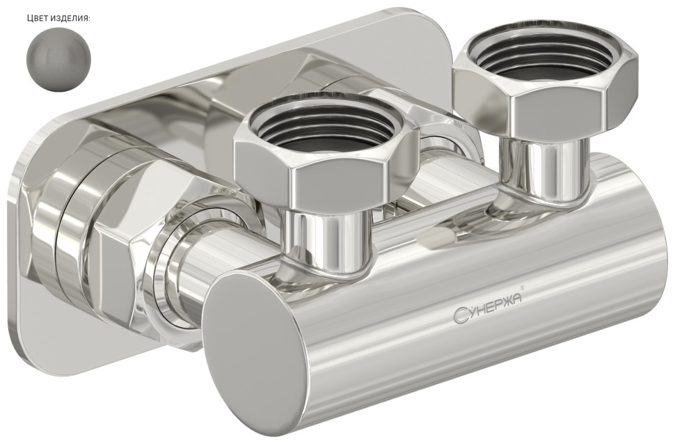 Модуль угловой EU50 (2 х НГ G 3/4" / 2 х НГ G 3/4")