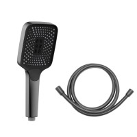 Душевой комплект VSFW-4311RGM встраиваемый, 3 режима, вороненая сталь