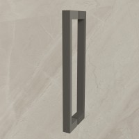 Душевой уголок Экстенза (Extenza) VSR-4EX111290CLGM, 1100/1200*900, вороненая сталь, стекло прозрачное