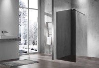 Душевая перегородка Walk-In VSW-1H800CGGM, 800*2000, вороненая сталь, стекло тонированное