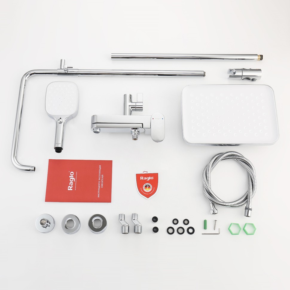 Душевая система Raglo для ванны и душа R50.24 Хром