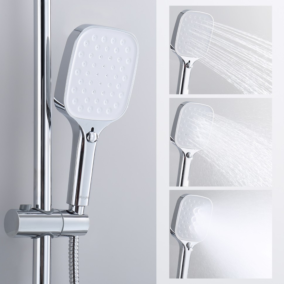 Душевая система Raglo для ванны и душа R50.24 Хром