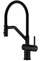 Смеситель Raglo для кухни со съемным гибким изливом, с магнитным фиксатором излива R86.41.06 Черный