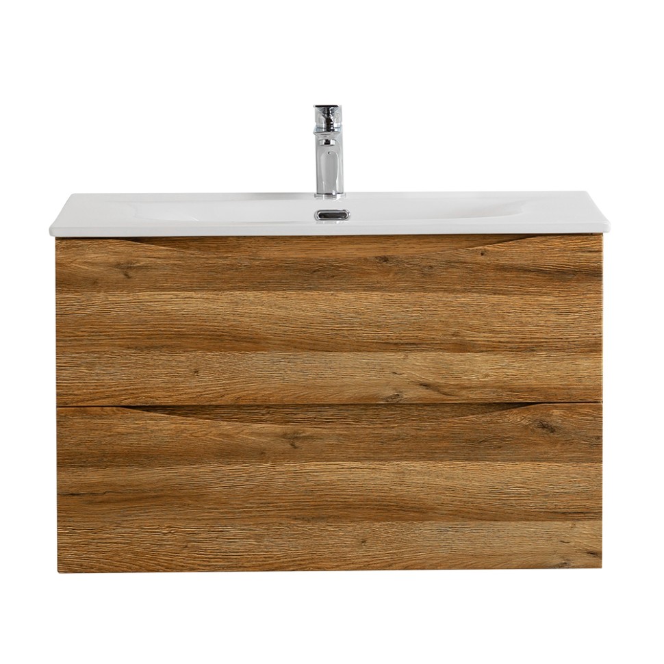 База под раковину подвесная BelBagno MARINO-CER-N-900-2C-SO-RR-P